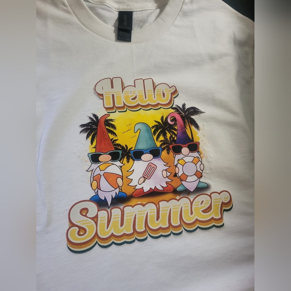 Hello Summer T-Shirt - White
